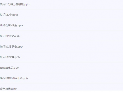 网上要钱才能下载的PPT模板500套 [5.13GB][珍藏版]